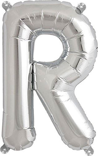 Folienballon R | Silber