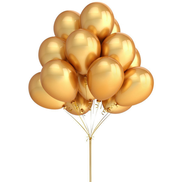 Gold Ballons