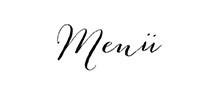 Menü Stempel | Hochzeitsstempel