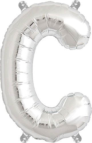 Folienballon C | Silber