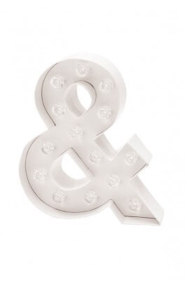 Led Buchstabe &
