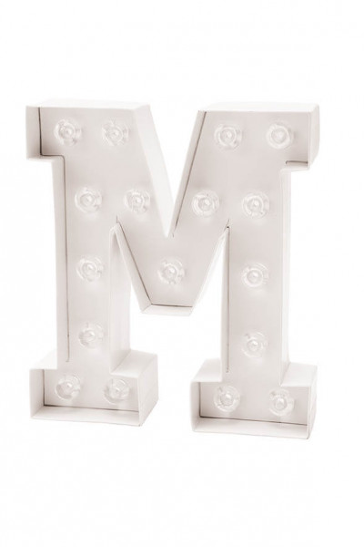 LED Buchstabe M