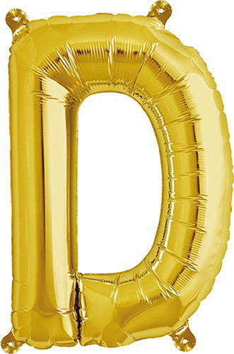 Folienballon D | Gold