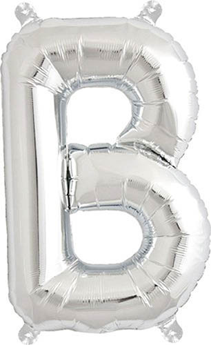 Folienballon B | Silber