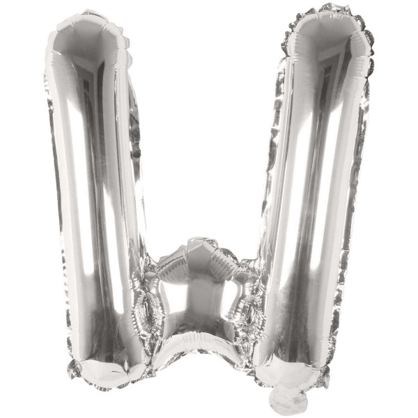 Folienballons W | Silber