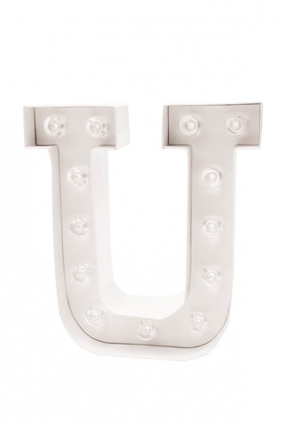 LED Buchstabe U