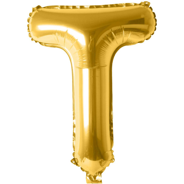 Folienballon T | Gold