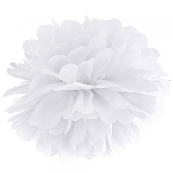 Pompom weiß