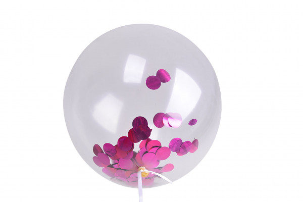 Pink Konfetti Ballon