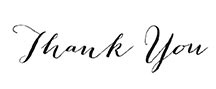 Thank You - Stempel