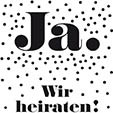 Ja! Wir heiraten - Stempel