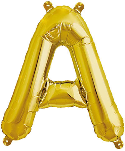 Folienballon A | Gold