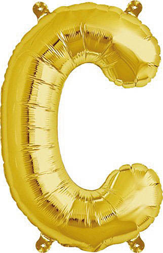 Folienballon C | Gold