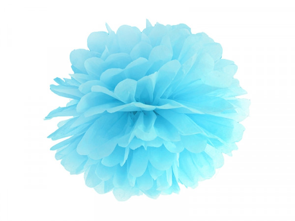 Pompoms | 10er Set blau