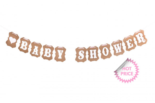 Baby Shower Girlande | for Girls