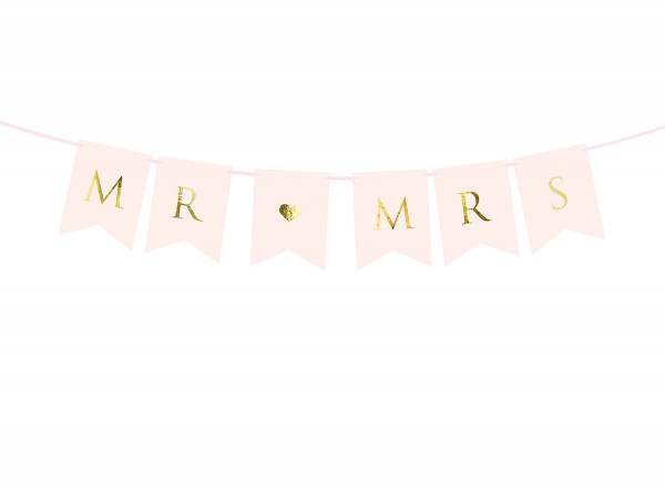Mr & Mrs Girlande rosa