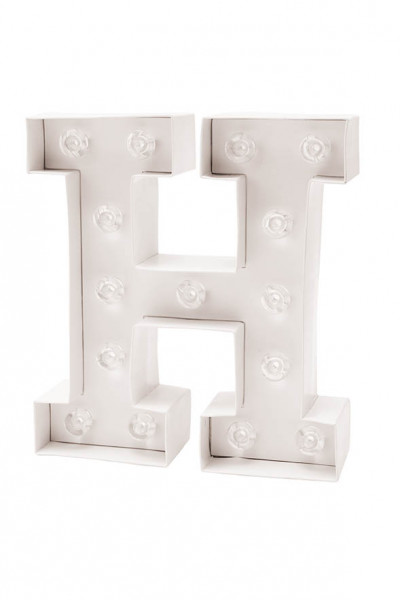 LED Buchstabe H