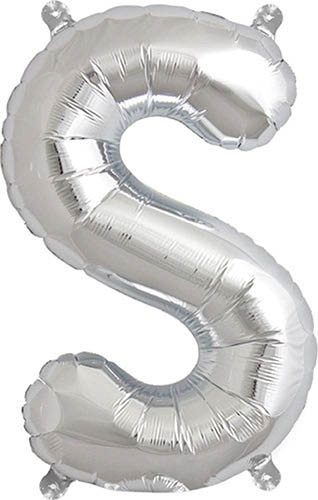 Folienballons S | Silber