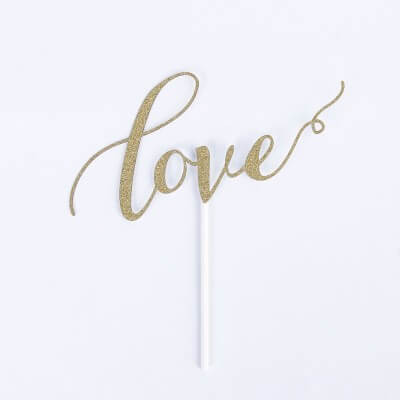 Love Cake Topper Hochzeit