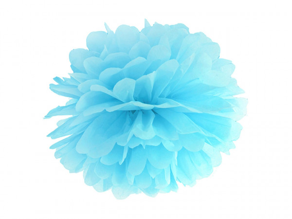 Pompom blau