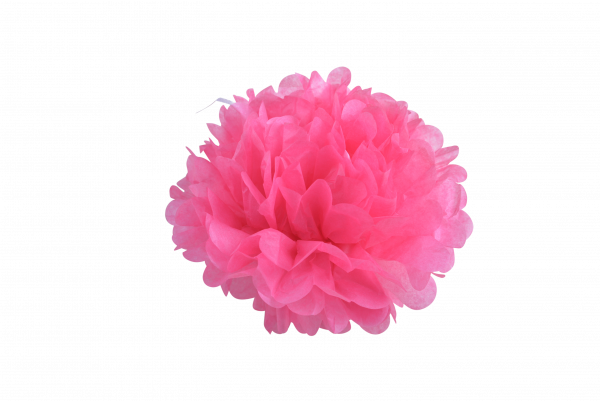 Seidenpapier pompoms, pompoms pink 10er Set