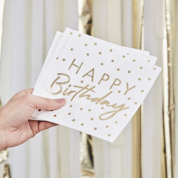 Birthday Servietten