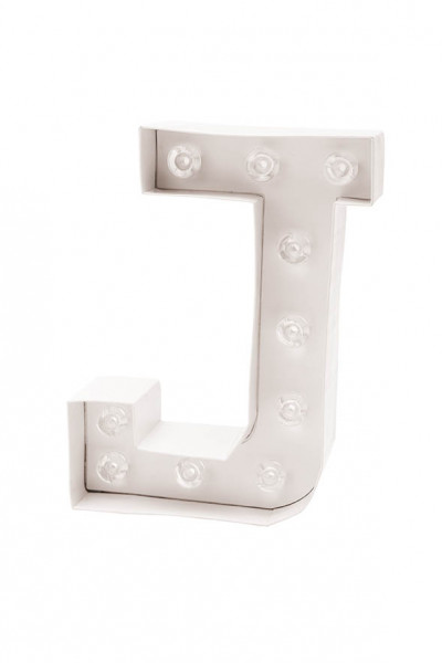LED Buchstabe J