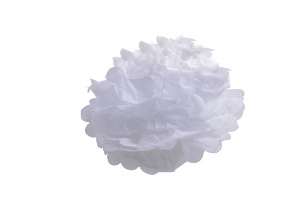 Pompoms | Set weiß 10 Stück